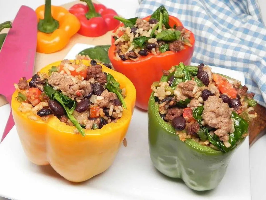 Impossible Stuffed Bell Peppers
