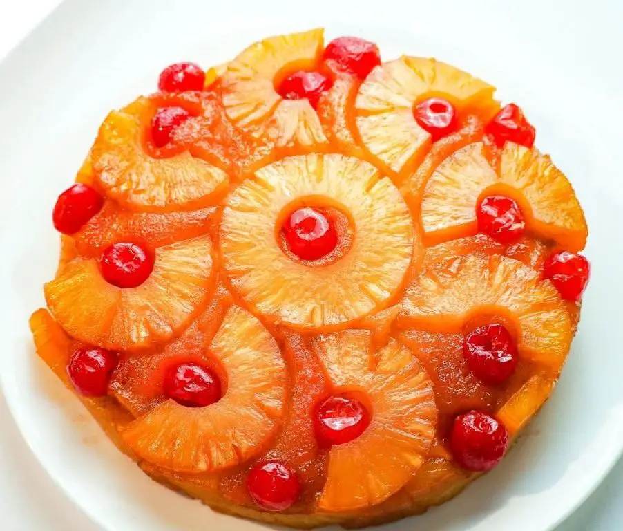 Instant Pot Pineapple Upside Down Cake