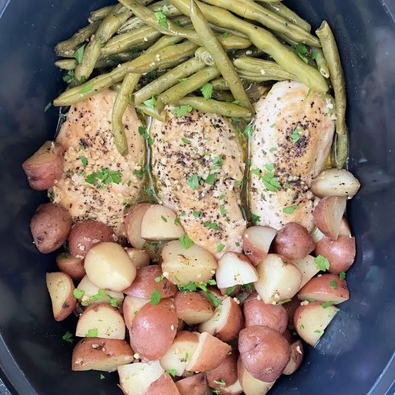 Italian Chicken and Bean Crockpot