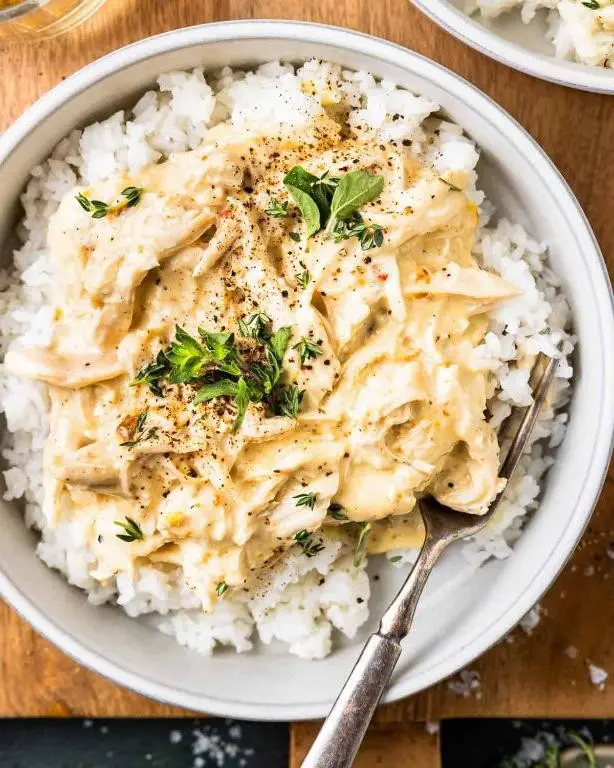 Italian Chicken and Rice Crockpot