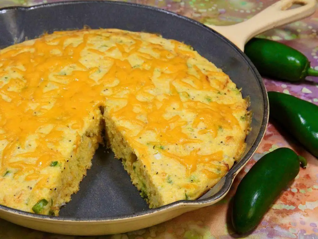 Jalapeno Cheddar Cornbread