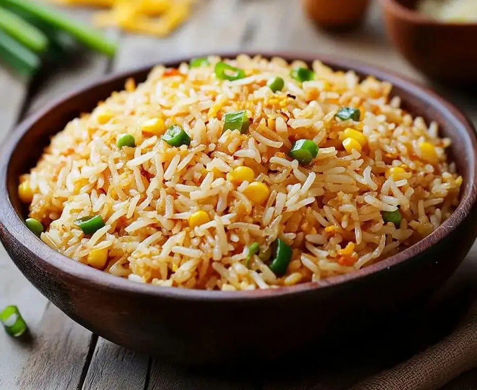 Jalapeno and Cheese Fried Rice