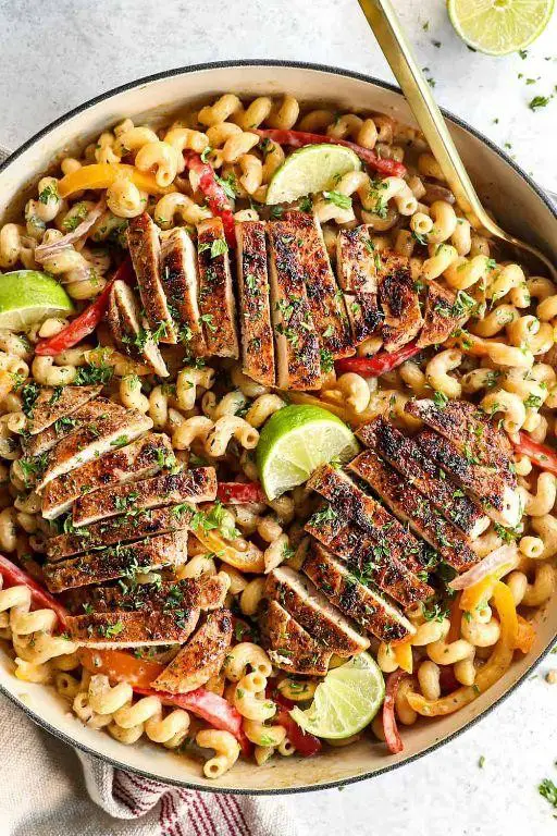 Jerk Chicken Pasta with Creamy Sauce