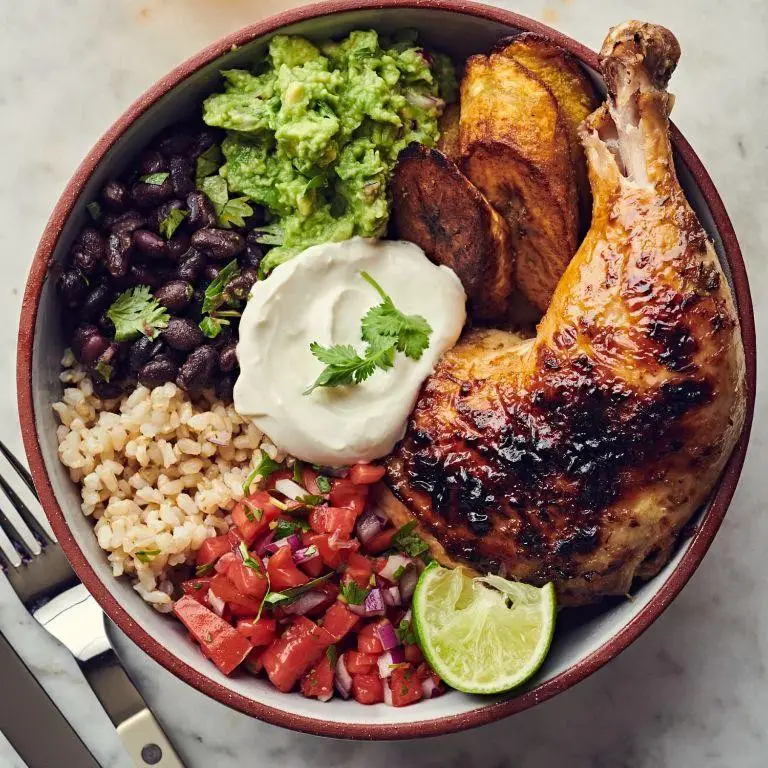 Jerk Chicken and Rice Bowl