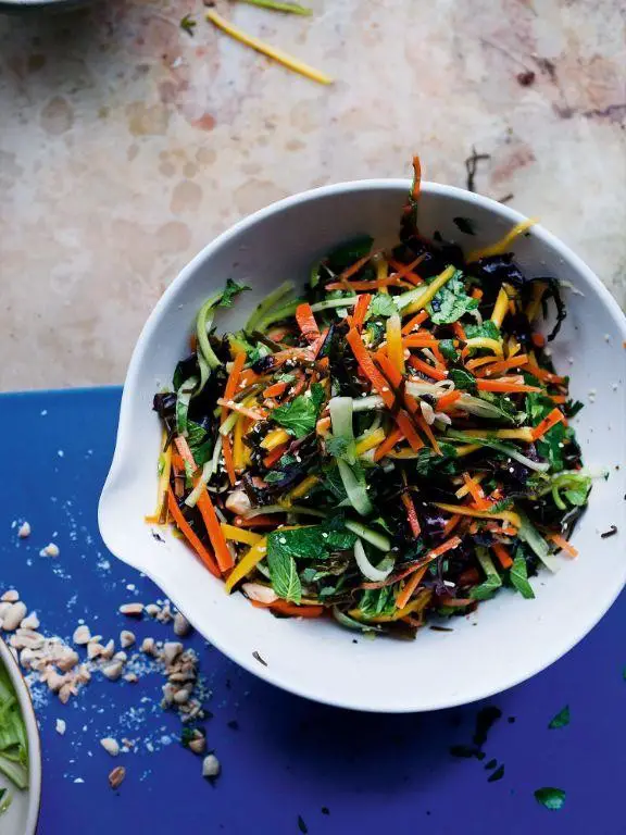 Kelp and Carrot Slaw
