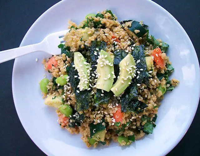 Kelp and Quinoa Salad