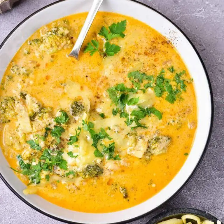 Keto Broccoli Cheddar Soup