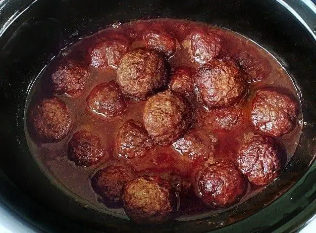 Keto Crockpot Meatballs