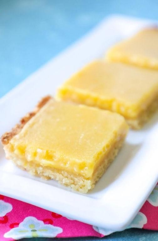 Keto Lemon Bars
