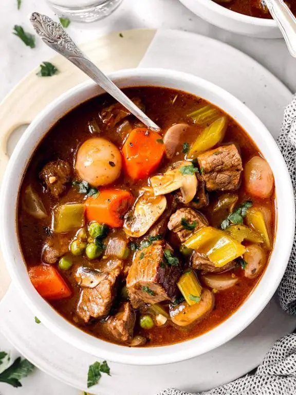 Keto Slow Cooker Beef Stew