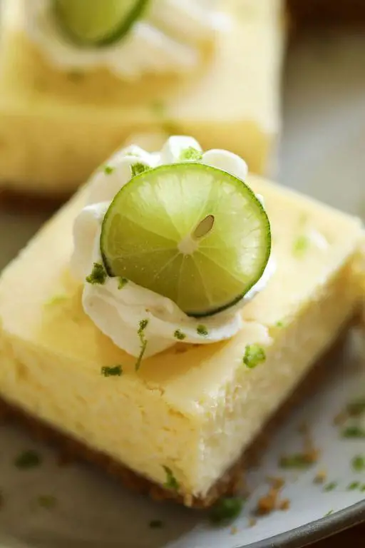 Key Lime Cheesecake Bars