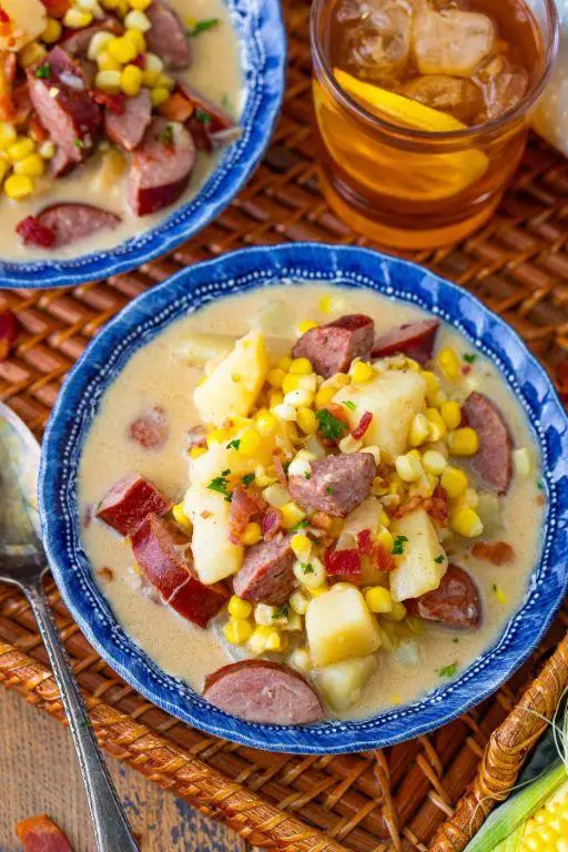Kielbasa Corn Chowder