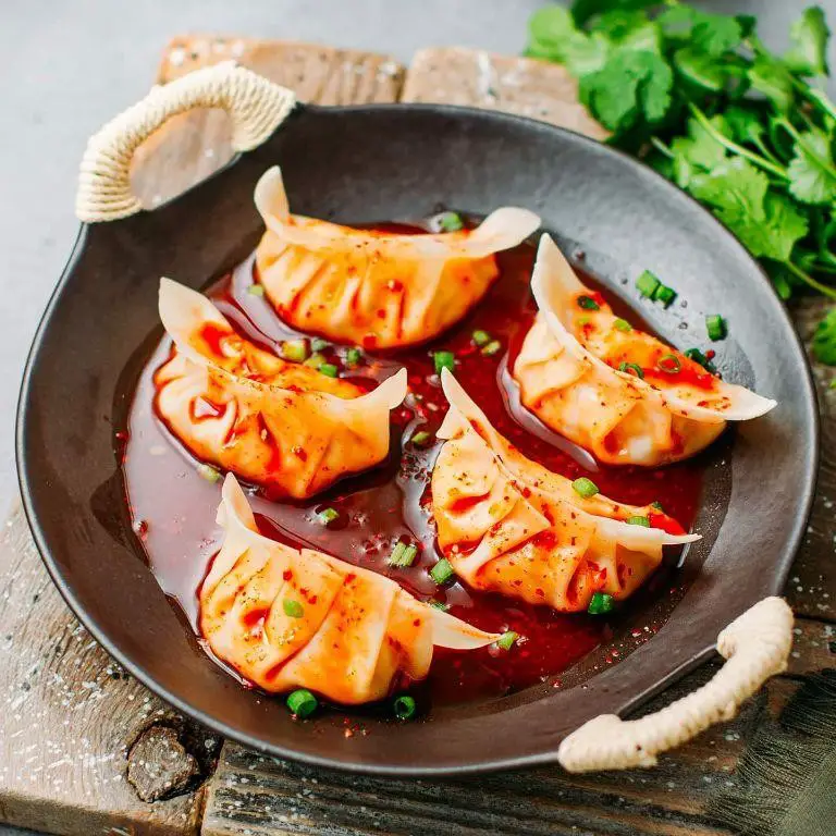 Kimchi Dumplings
