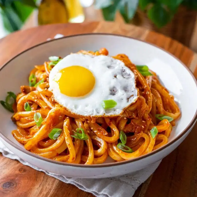 Kimchi Udon Stir Fry