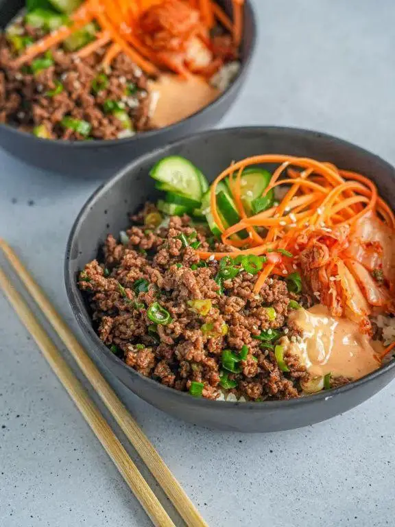 Korean Beef Rice Bowl