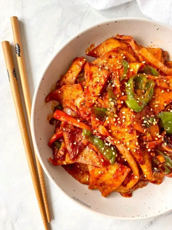 Korean Gochujang Fish Fry