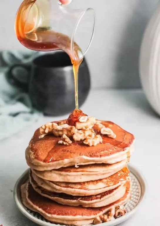 Kumla Pancakes with Maple Syrup