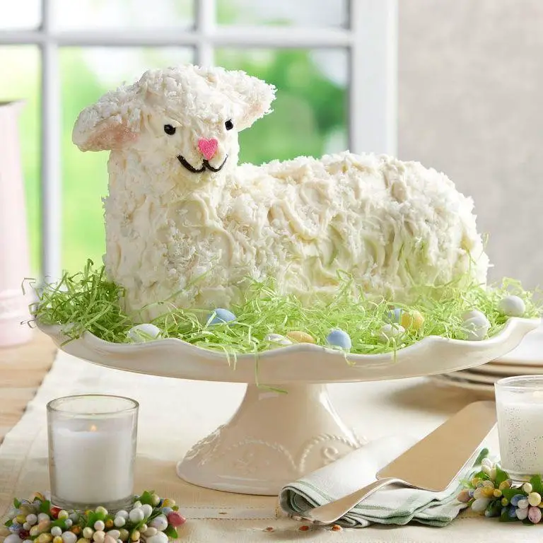 Lamb Shaped Cake