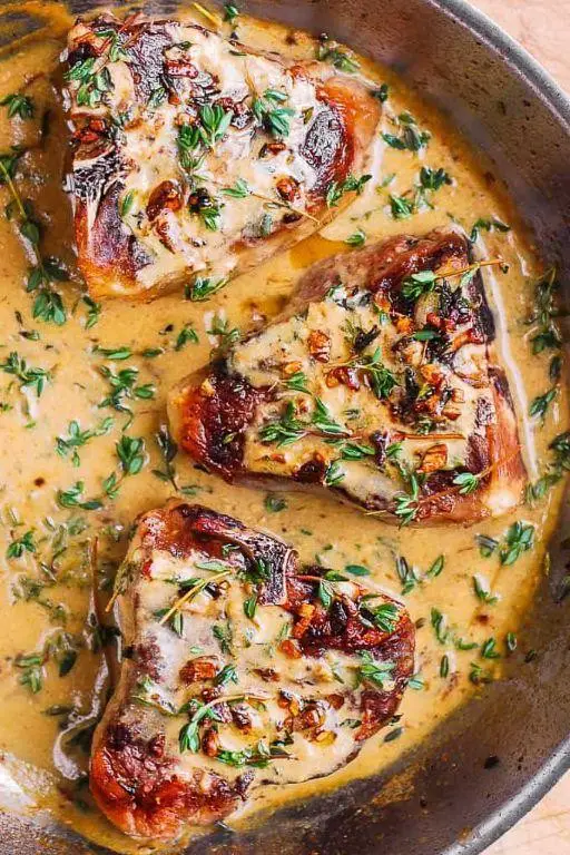 Lamb Shoulder Chops with Honey Mustard Marinade