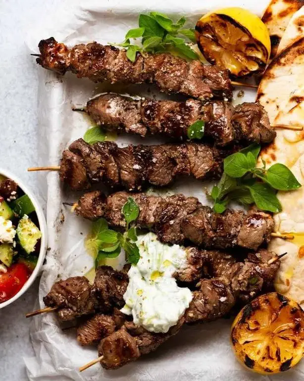 Lamb Souvlaki