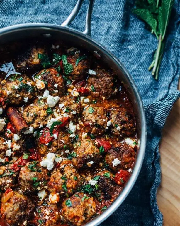 Lamb and Mint Meatballs