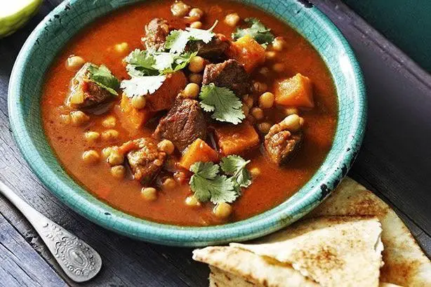 Lamb and Pumpkin Soup with Cumin