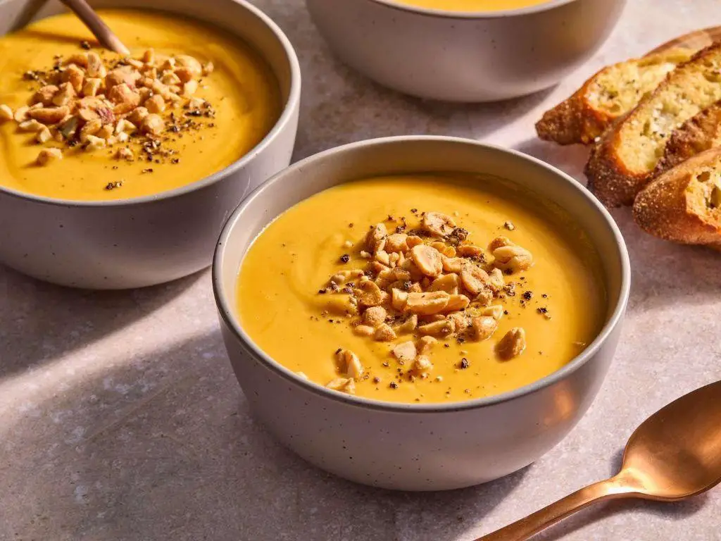Lamb and Sweet Potato Soup with Ginger