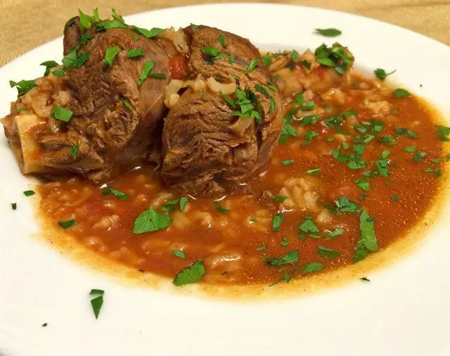 Lamb and Tomato Soup with Basil