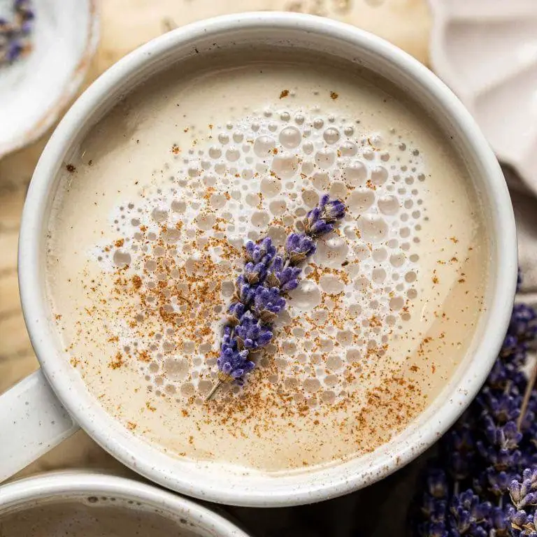 Lavender Almond Milk Tea
