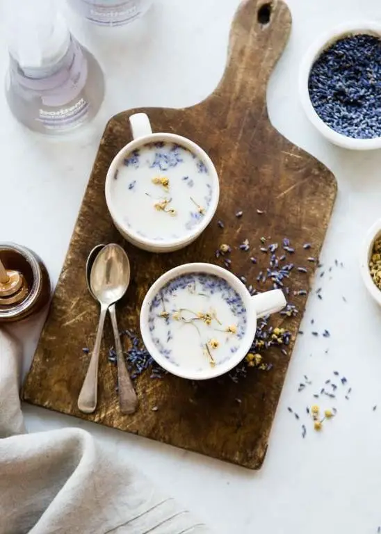 Lavender Chamomile Latte