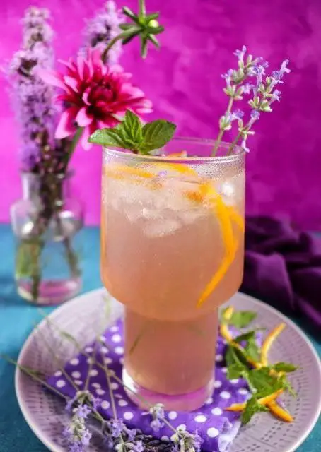 Lavender Orange Blossom Cocktail