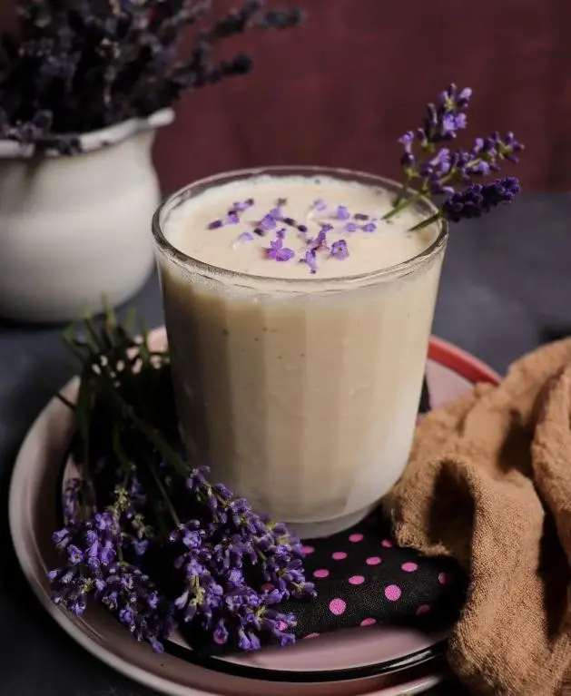 Lavender Vanilla Milkshake