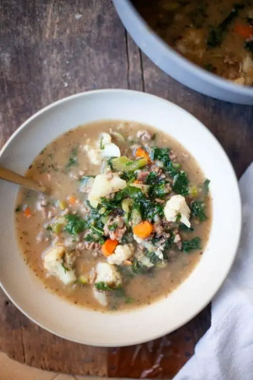 Lean Beef and Kale Soup