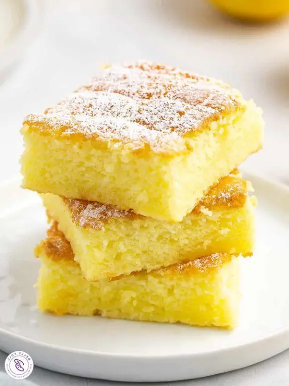 Lemon Cake Mix Pie