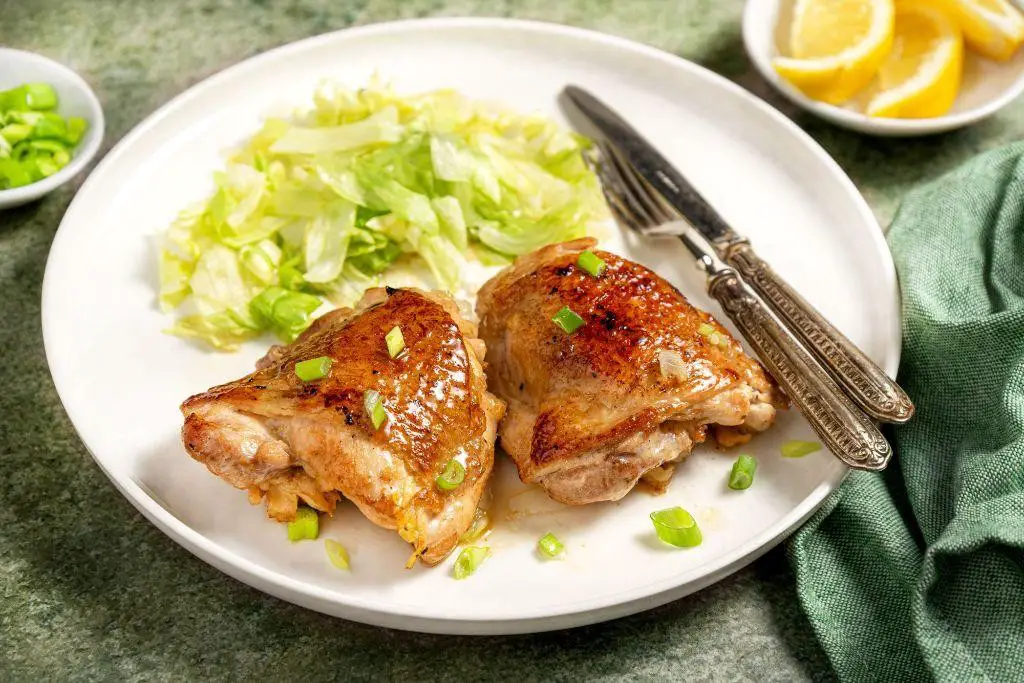 Lemon Ginger Chicken Thighs