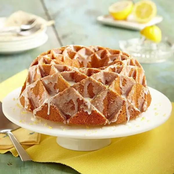 Lemon Glazed Pound Cake