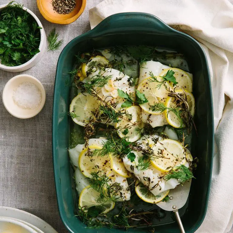 Lemon Herb Mediterranean Cod