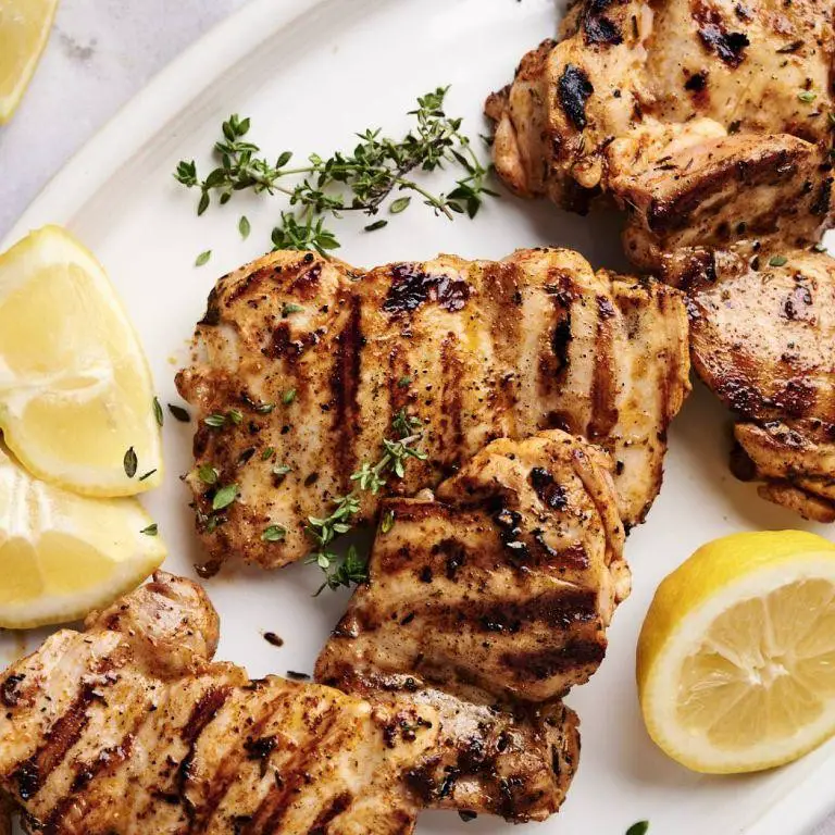 Lemon Paprika Chicken Thighs