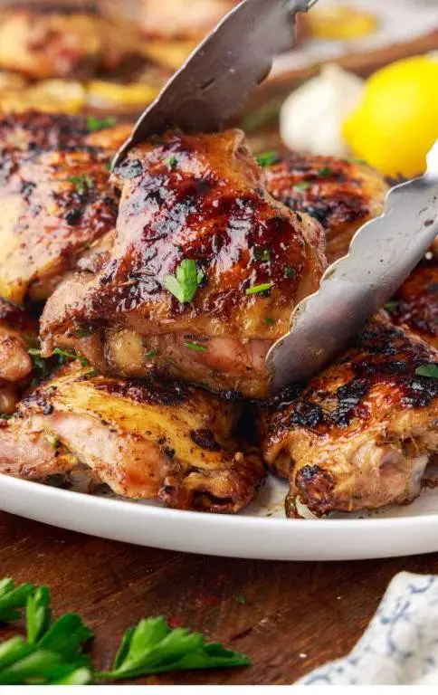Lemon Soy Sauce Chicken Thighs