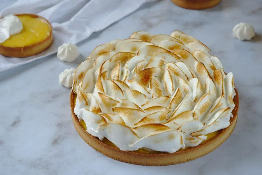 Lemon Zest French Meringues