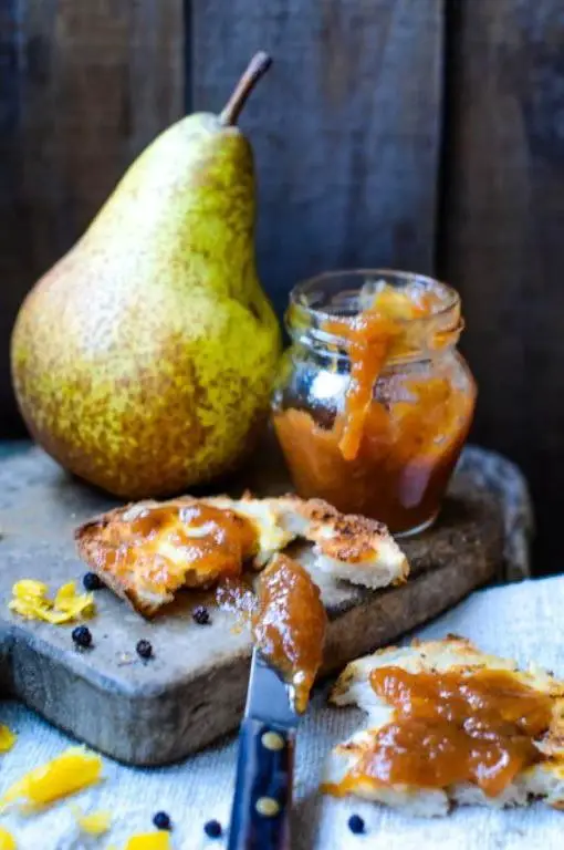 Lemon Zest Pear Jam