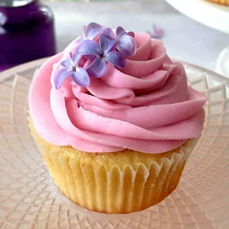 Lilac Buttercream Frosting