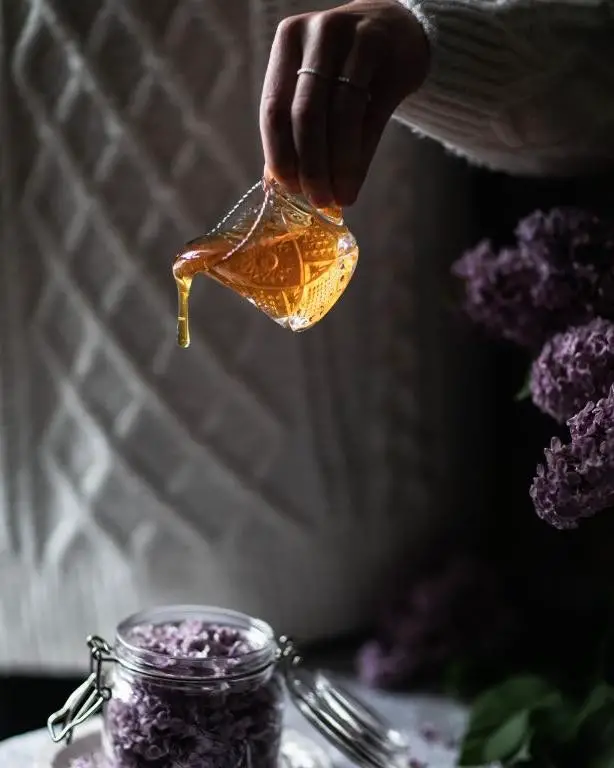 Lilac Honey Tea