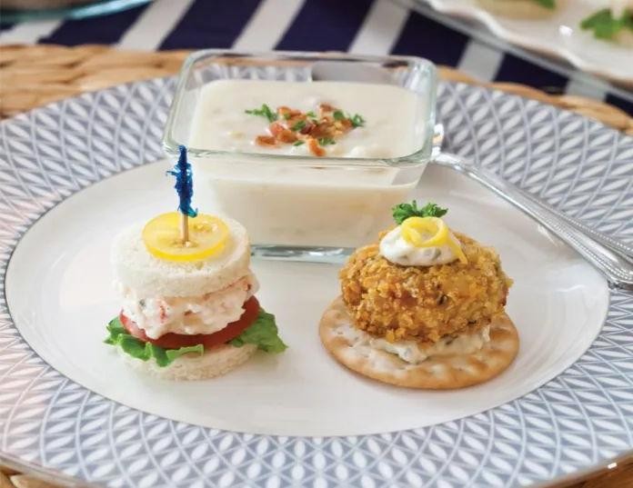 Lobster Salad Tea Sandwiches
