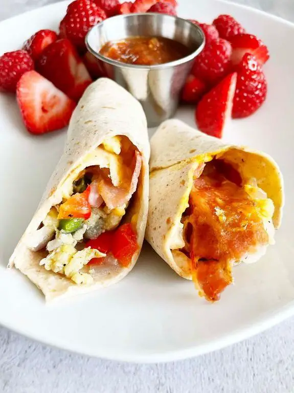 Low Calorie Breakfast Burrito