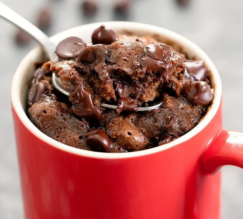 Low Carb Chocolate Mug Cake