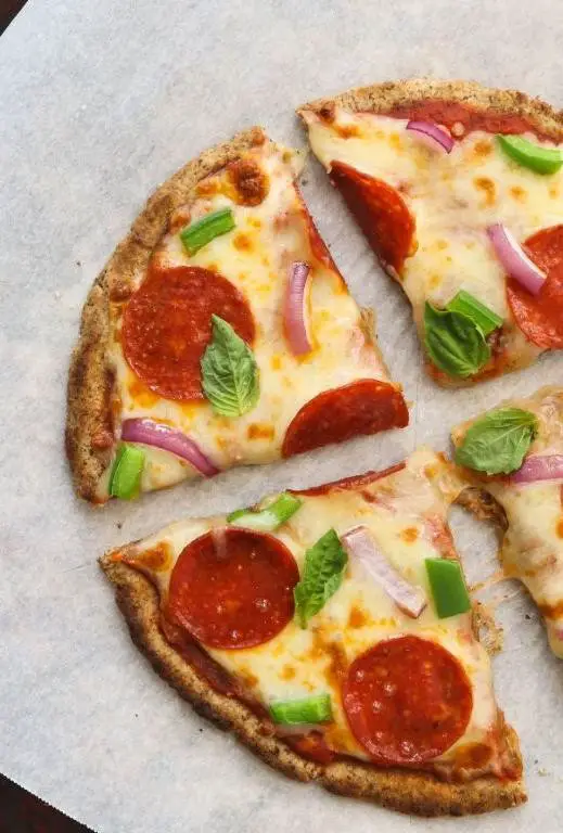 Low Carb Pizza with Almond Flour Crust