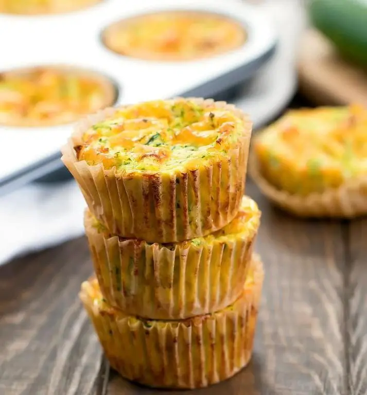 Low Carb Zucchini Muffins