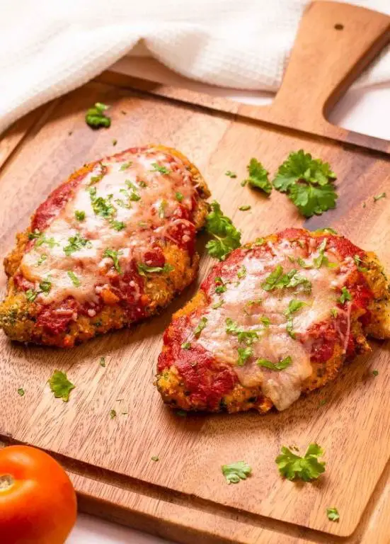 Low-Carb Air Fryer Chicken Parmesan