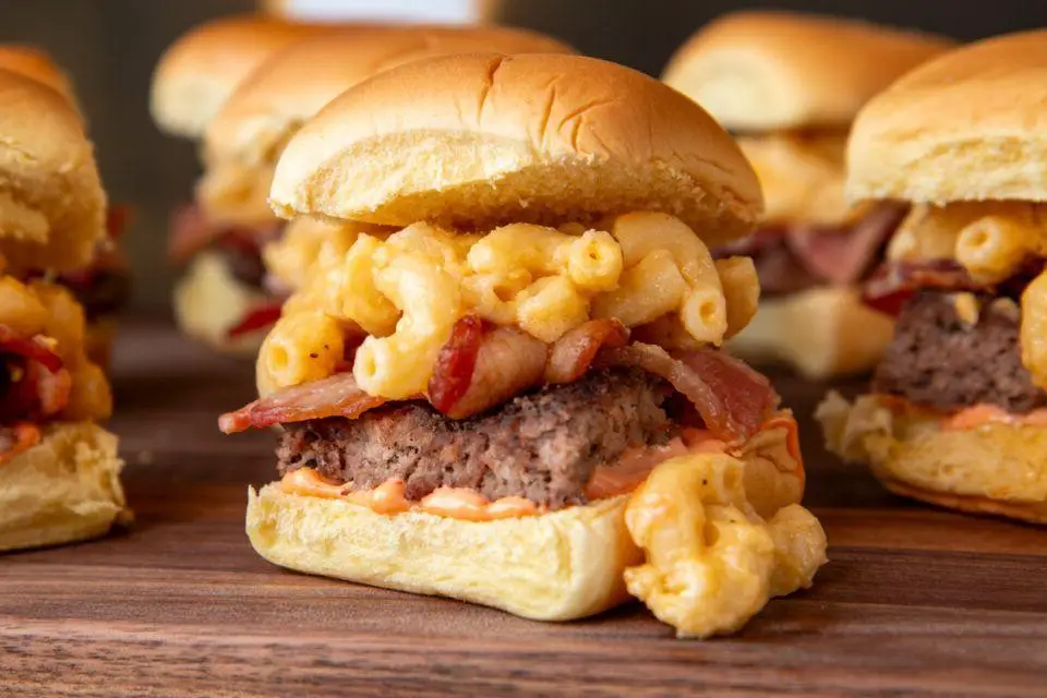 Mac and Cheese Sliders
